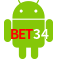 Aplicativo Bet34 para Android
